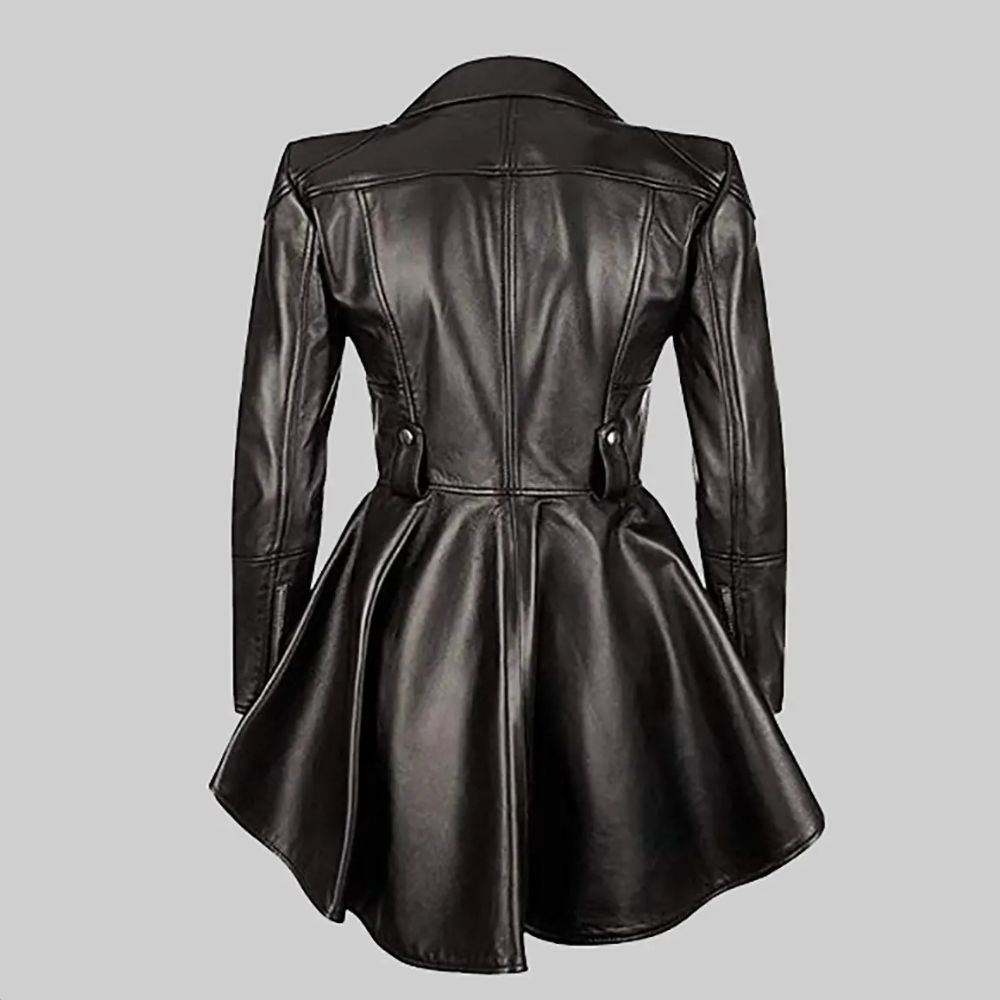 Allison Black Leather Jacket