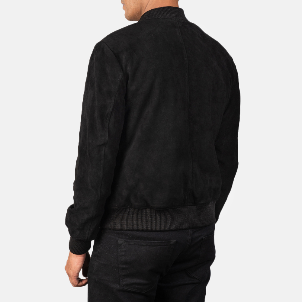 Blain Black Bomber Jacket