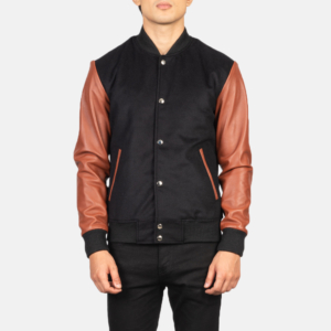 Charles Brown & Black Varsity Jacket