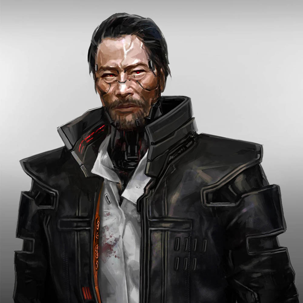 Cyberpunk 2077 Game Goro Takemura Coat