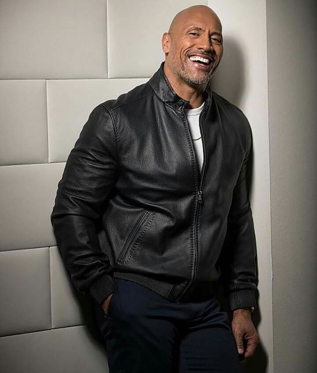 Dwayne Johnson Leather Jacket