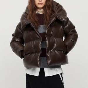 Genesis Chocolate Puffer Jacket