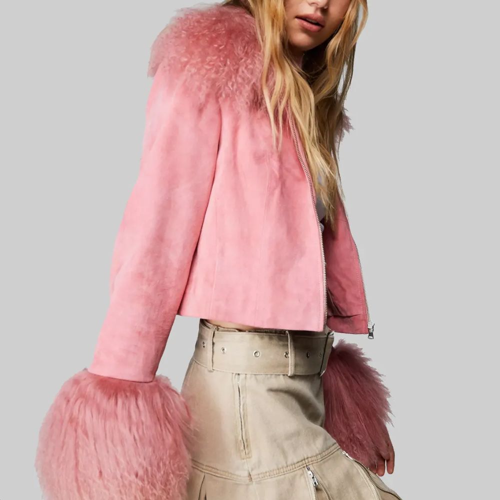 High Potential Kaitlin Olson Pink Jacket