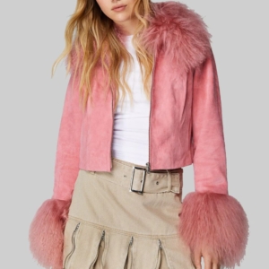 High Potential Kaitlin Olson Pink Jacket