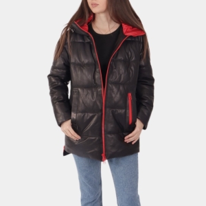 Luna Black Puffer Jacket