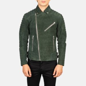 Mark Green Suede Biker Jacket