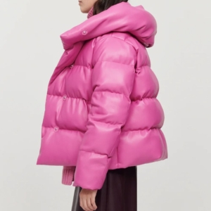 Naomi Pink Puffer Jacket