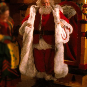 Santa Claus 1985 David Huddleston Red Santa Coat