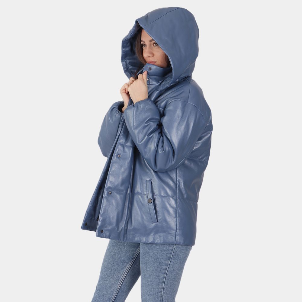 Scarlett Blue Puffer Jacket