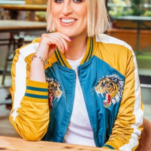 Steph McGovern The Tiger Varsity Jacket