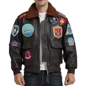 Tate Multiple Patches Bomber Jacket