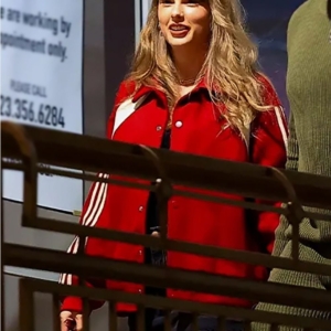 Taylor Swift Red Varsity Jacket