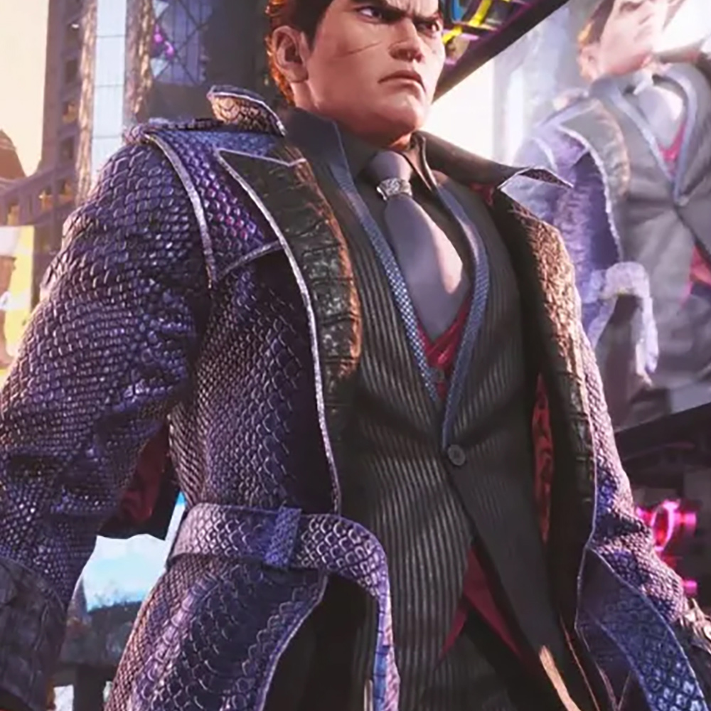 Tekken 8 Kazuya Mishima Purple Coat