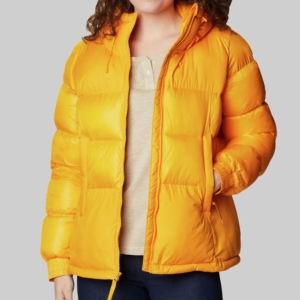 The Legend of Ochi Helena Zengel Yellow Puffer Jacket