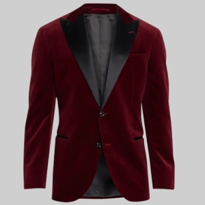 Red One Premiere JK Simmons Velvet Blazer