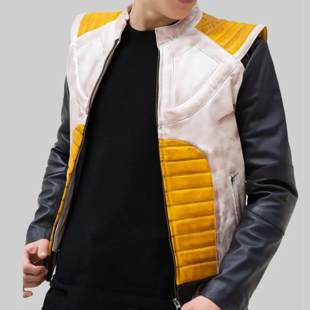 Dragon Ball Z Vegeta Leather Jacket