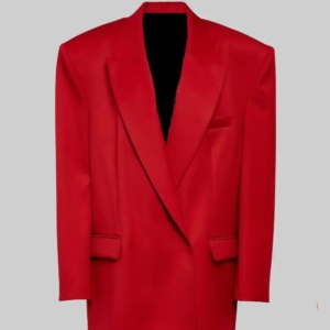 Selena Gomez Red Blazer