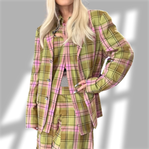 The Voice S026 Gwen Stefani Plaid Suit